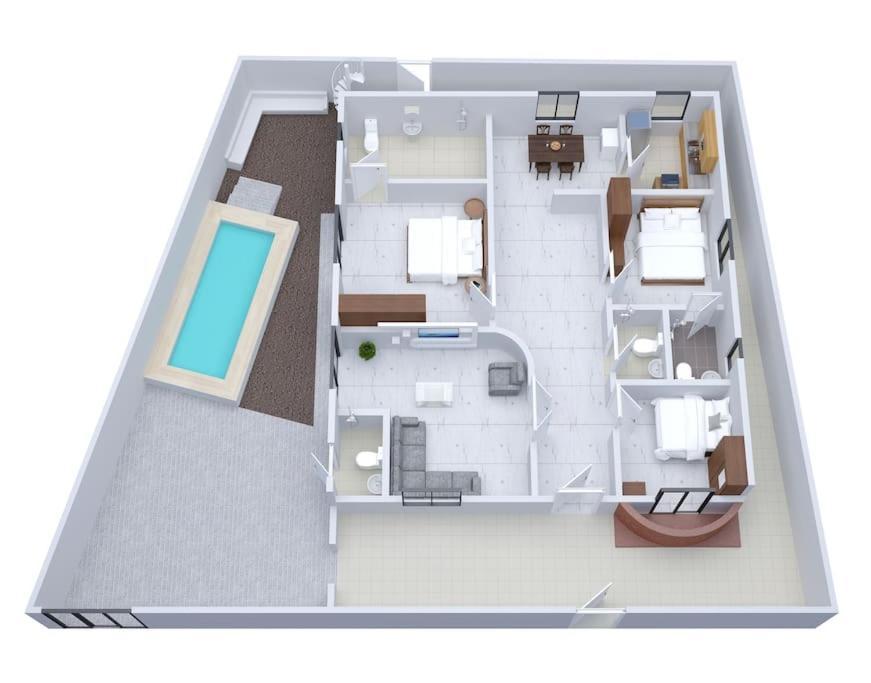 Villa Adja Nafy A Saly Gandigal Exteriör bild